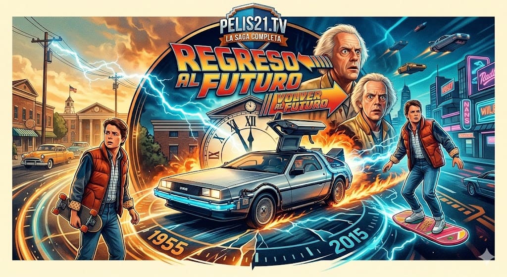 Saga Volver al Futuro (Regreso al Futuro) Completa Latino/HD
